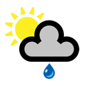 light rain showers